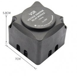 Skiljerelä 12V 125A